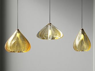 Modern chandelier 3d model