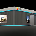 Modern China Petroleum Gas Station With Electric Vehicle Charging Piles