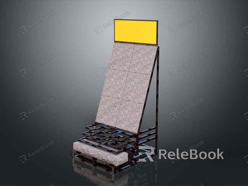 Modern Tile Floor Tile model