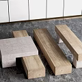 Stylish Coffee Tables Four Uniquely Designed Against White Wall And Grey Marble Floor