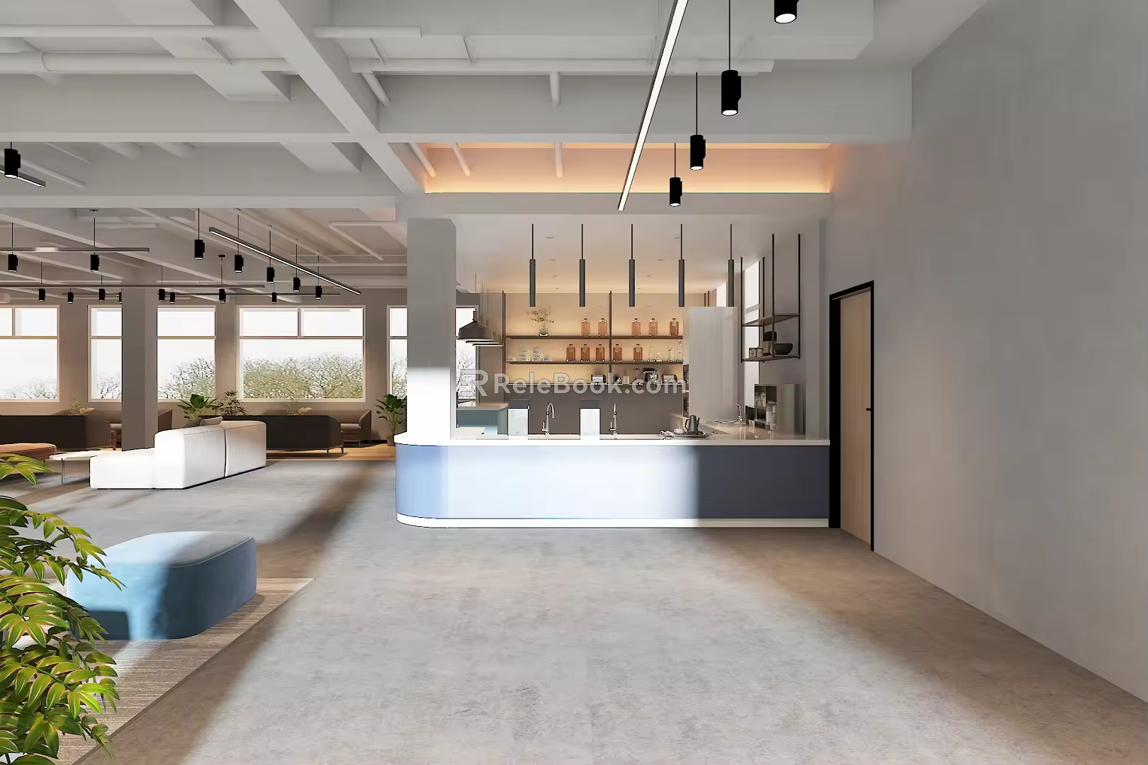 Modern Leisure Club 3d model