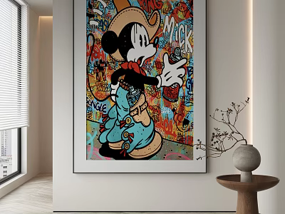 decorative painting 3d model