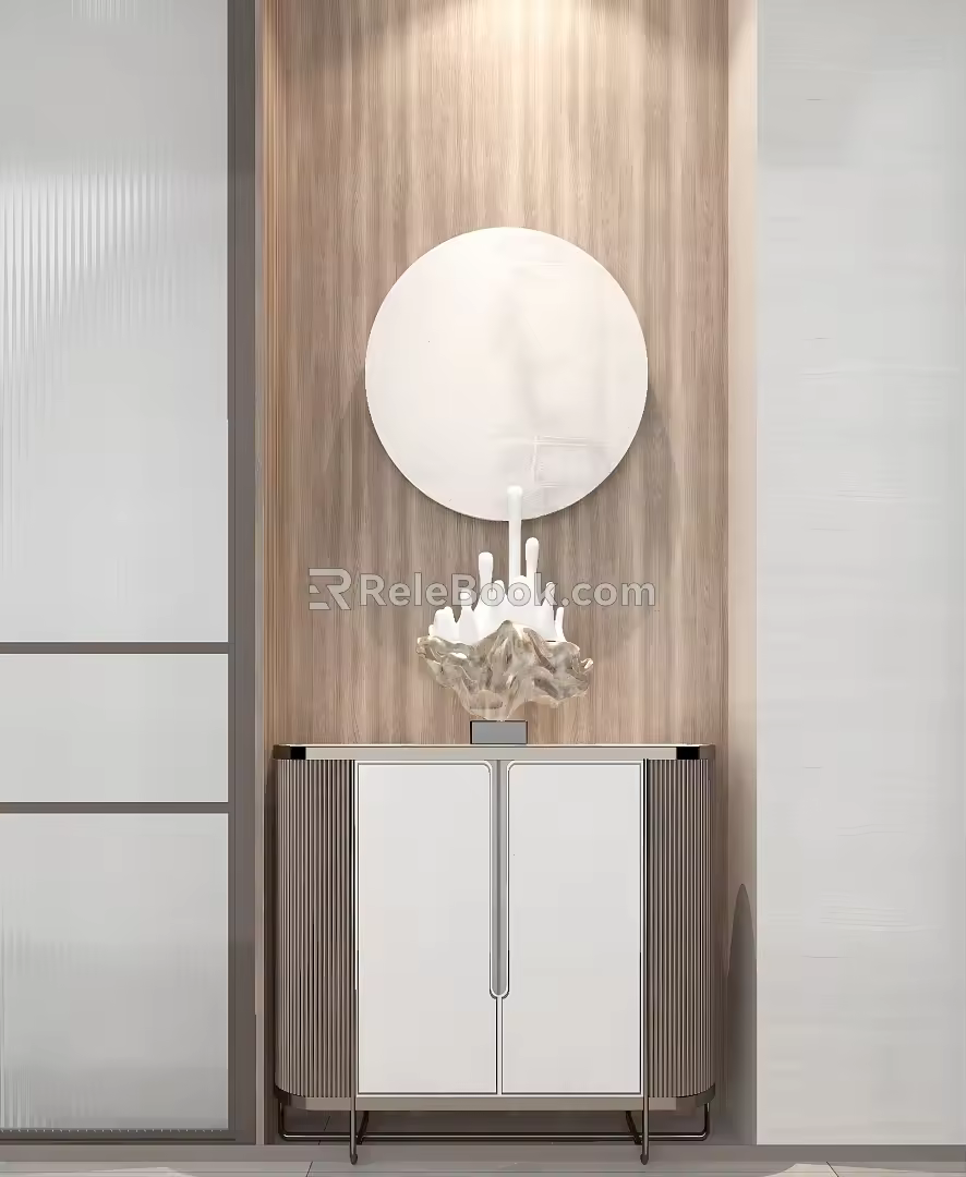 Entryway desk 3d model