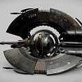 Modern Fighter Star Wars Robot Fighter 3d model