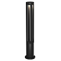 Modern Black Column Outdoor Light Waterproof LED For Garden Yard Exterior Lighting