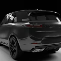 Black Luxury SUV With Modern Sleek Body Lines Alloy Wheels And Stylish Front Grille