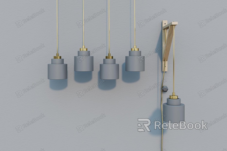 Light luxury lamps combination chandelier combination model