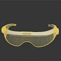 Smart Glasses With White Design Black Lenses And Sleek Wearable Computer Device