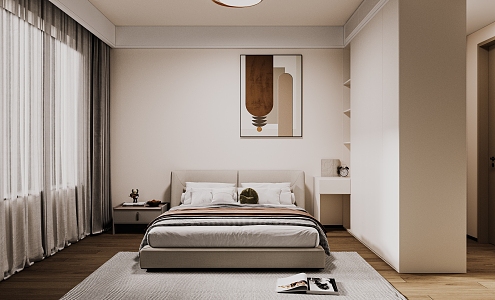 Master Bedroom Modern Bedroom 3d model