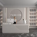 Front Desk 3d model