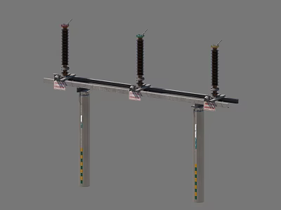 Lightning arrester 3d model