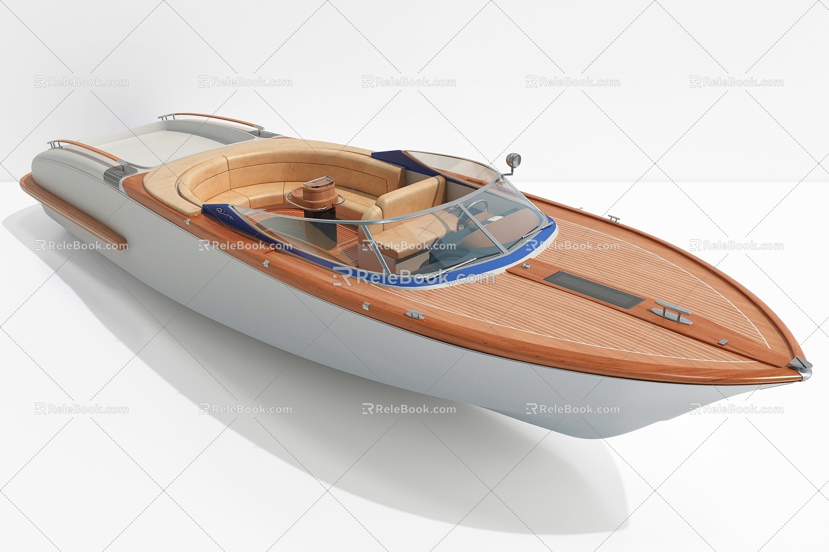 Modern Style Speedboat Speedboat 3d model