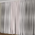 Elegant Layered Curtains With Textured Fabric And Sheer Inner Panels For Home