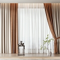 Curtains 3d model