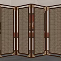 Screen partition 3d model