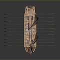 Ancient ship, ancient warship, large ancient ship, ancient warship, ancient sailing ship, ancient wooden ship, ancient armored ship, large warship 3d model