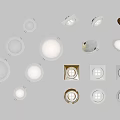 Modern Downlights And Spotlights With Various Styles For Indoor Ceiling Lighting