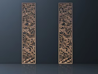 Chinese Carved Hardware All Kinds of Carved All Kinds of Carved 3d model
