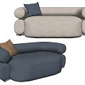 Modern Multiplayer Sofa 3d model