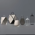 Stylish Outdoor Lanterns In Various Designs With Metal Frames Woven Details And Warm Glow