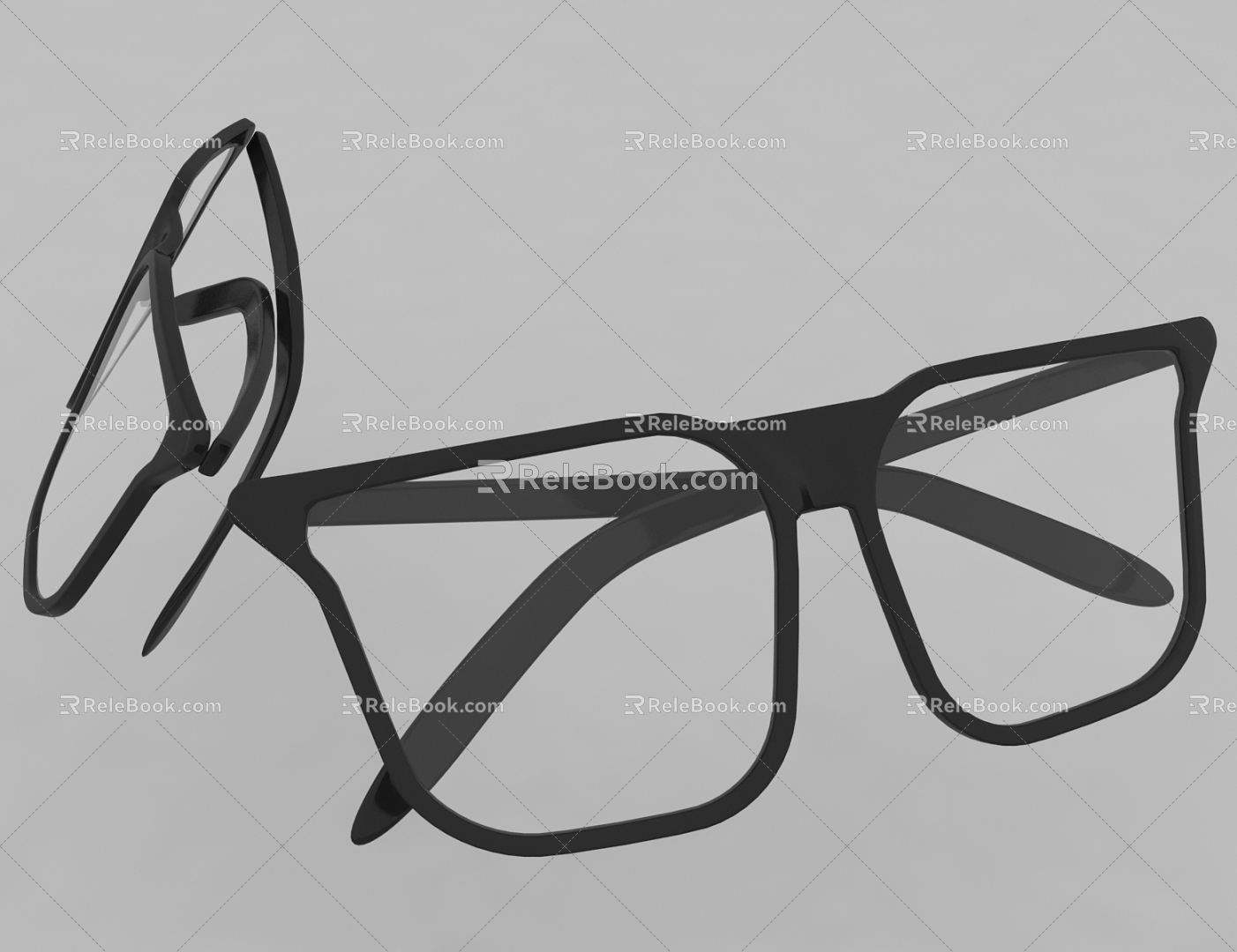 Eyes Glasses 3d model