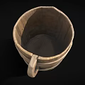Artisan Handcrafted Wooden Cup With Intricate Carved Patterns And Vintage Design