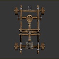 Ballista Catapult City Siege Attack City Catapult Medieval Weapon Medieval Ballista Medieval Catapult Medieval Catapult 3d model