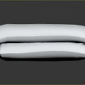 Stack Of Neatly Folded White Towels Soft Absorbent For Daily Household Use