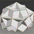 modern architecture geometry architecture art architecture 3d model