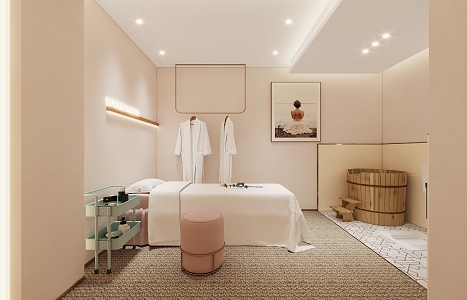 Modern Spa Beauty Shop 3d model