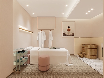 Modern Spa Beauty Shop 3d model