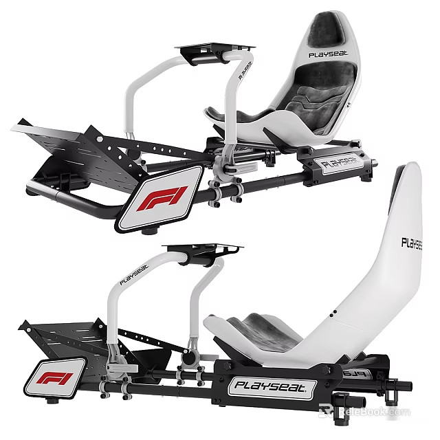 F1 Fitness Rowing Machine With Adjustable Seat And Sturdy Frame For Home Training Workout 3d model 