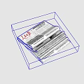 Stacked People's Daily Newspapers With White Pages And Text Content