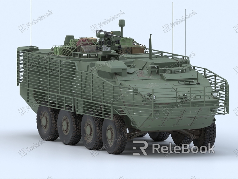 armored vehicle combat vehicle wheeled combat vehicle wheeled armored vehicle military vehicle tank reconnaissance vehicle model