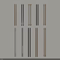 Modern Cabinet Handles In Black Gold Silver Styles For Furniture Design