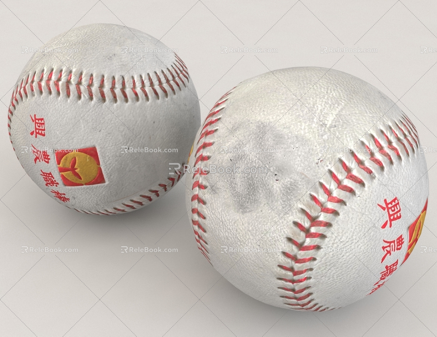 Baseball Sports Ball Sandbag 3d model