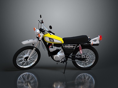 Motorcycle Two-wheeled Motorcycle Cross-country Motorcycle Road Race Motorcycle Motor Vehicle Transport model