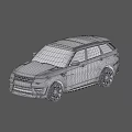 Red Sporty SUV with Black Roof Sleek Body and Modern Exterior Design