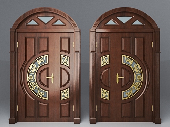 Jane Ou's mother door 3d model