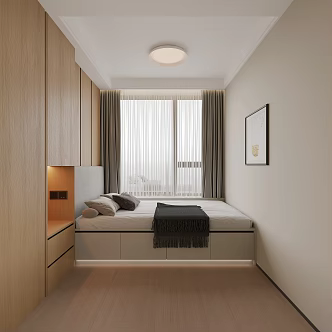 Modern Tatami Room 3d model