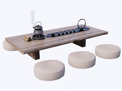 New Chinese Tea Table Tea Table 3d model