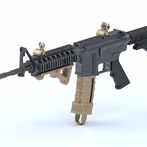 Rifle Firearms Automatic Rifle M4A1 3d model