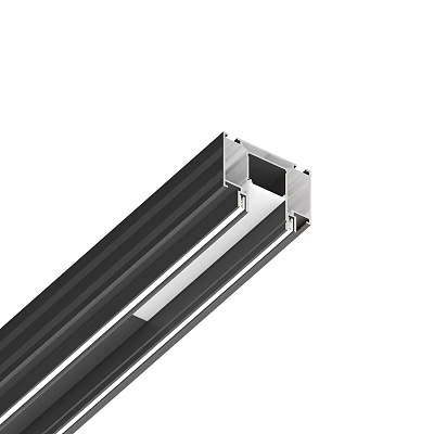 Modern Decorative Ornament Set With Metal Silver Black Striped Long Frame 3d model