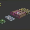 Transparent Casing Mechanical Equipment With Brown Housing And Internal Components