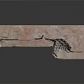 Ancient Stone Tablet Sculpture With Carved Hieroglyphs And Intricate Patterns