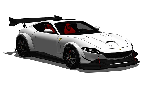 Modern Ferrari 3d model