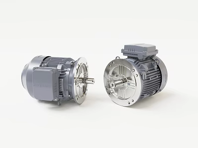 modern motor 3d model