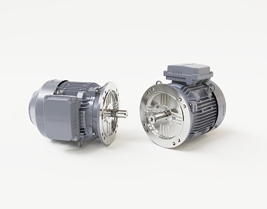 modern motor 3d model