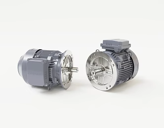 modern motor 3d model