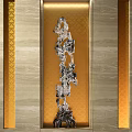Elegant Luxury Decorative Ornament Set For Modern Kitchen With Artistic Design And Metal Details